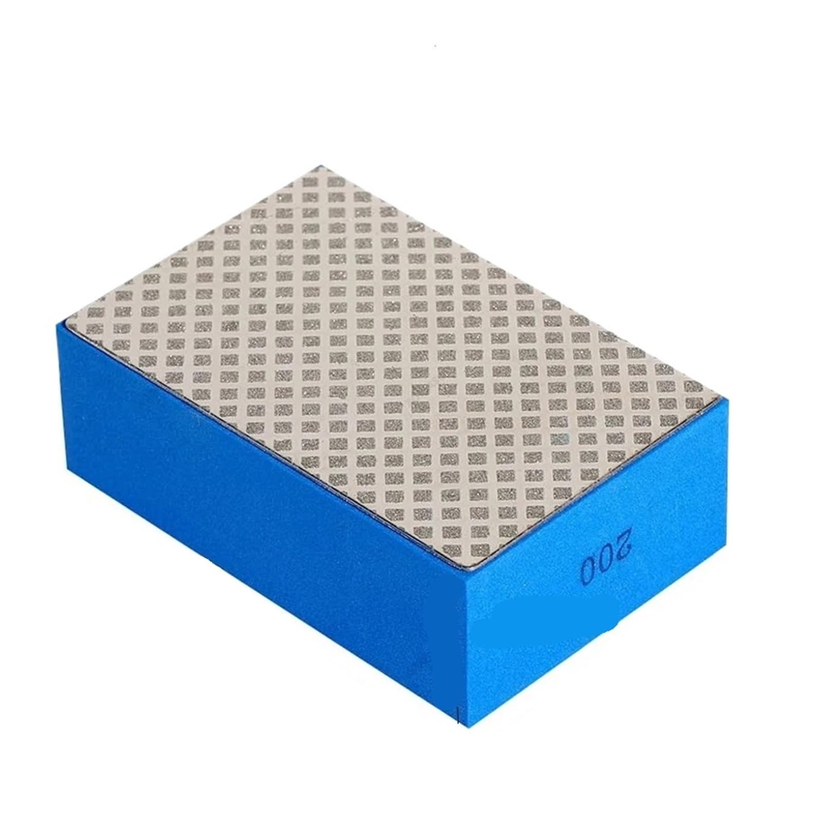 1-8Pcs Diamond Hand Polishing Pads Tile Glass Abrasive Grinding Block Pad Stone Marble Sanding Disc(200grits 4Pcs)