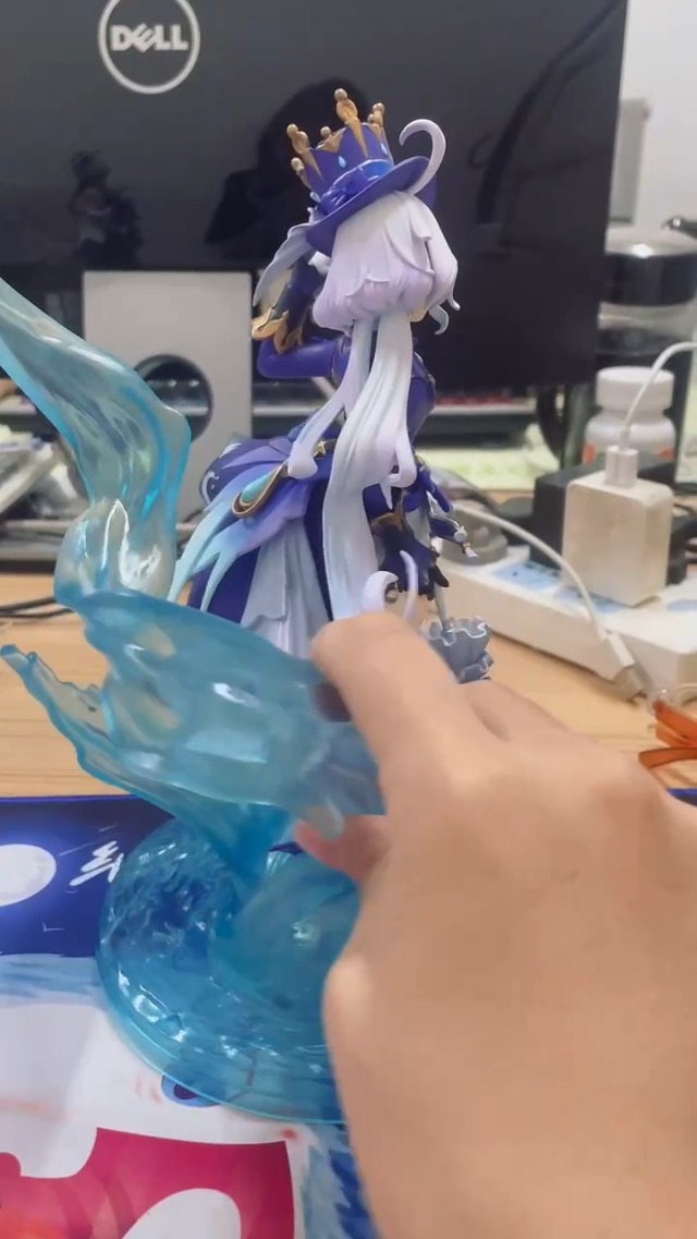 Amazon.co.jp: 原神 水神 芙寧娜 1/6スケール ABS&PVC製 塗装済み 完成