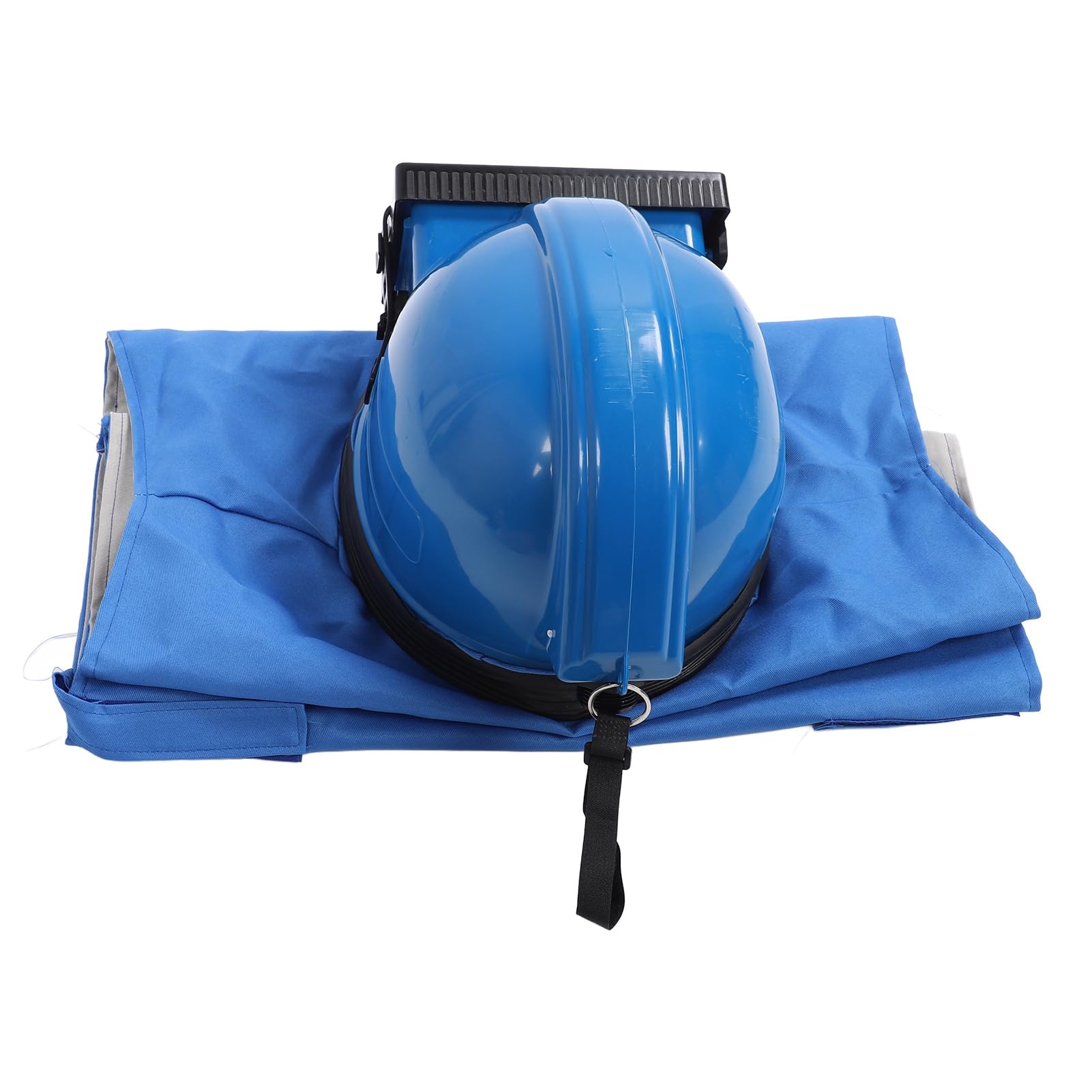 Casco de Chorro de, Capucha con Chorro de, Cubierta Facial con Traje sin Mangas para Pintura, Corte, Limpieza, Equipo de Seguridad para Trabajos industriales, Material ABS