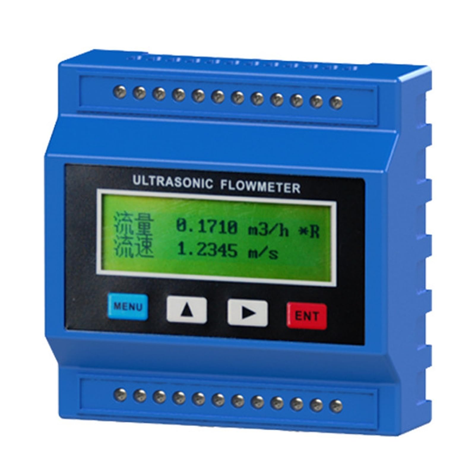 TUF-2000M Ultraschall-Flüssigkeitsdurchflussmesser mit LCD-Display TS-2 TM-1 TL-1 Wandlersensor for Kupfer-/PVC-Rohr DN15 ~ DN6000 Hohe Empfindlichkeit, geringe Latenz(Host Plus TL-1)
