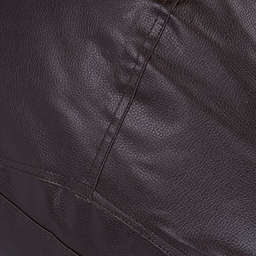 Image of Amazon Brand - Solimo XL Bean Bag Cover Without Beans (Brown)