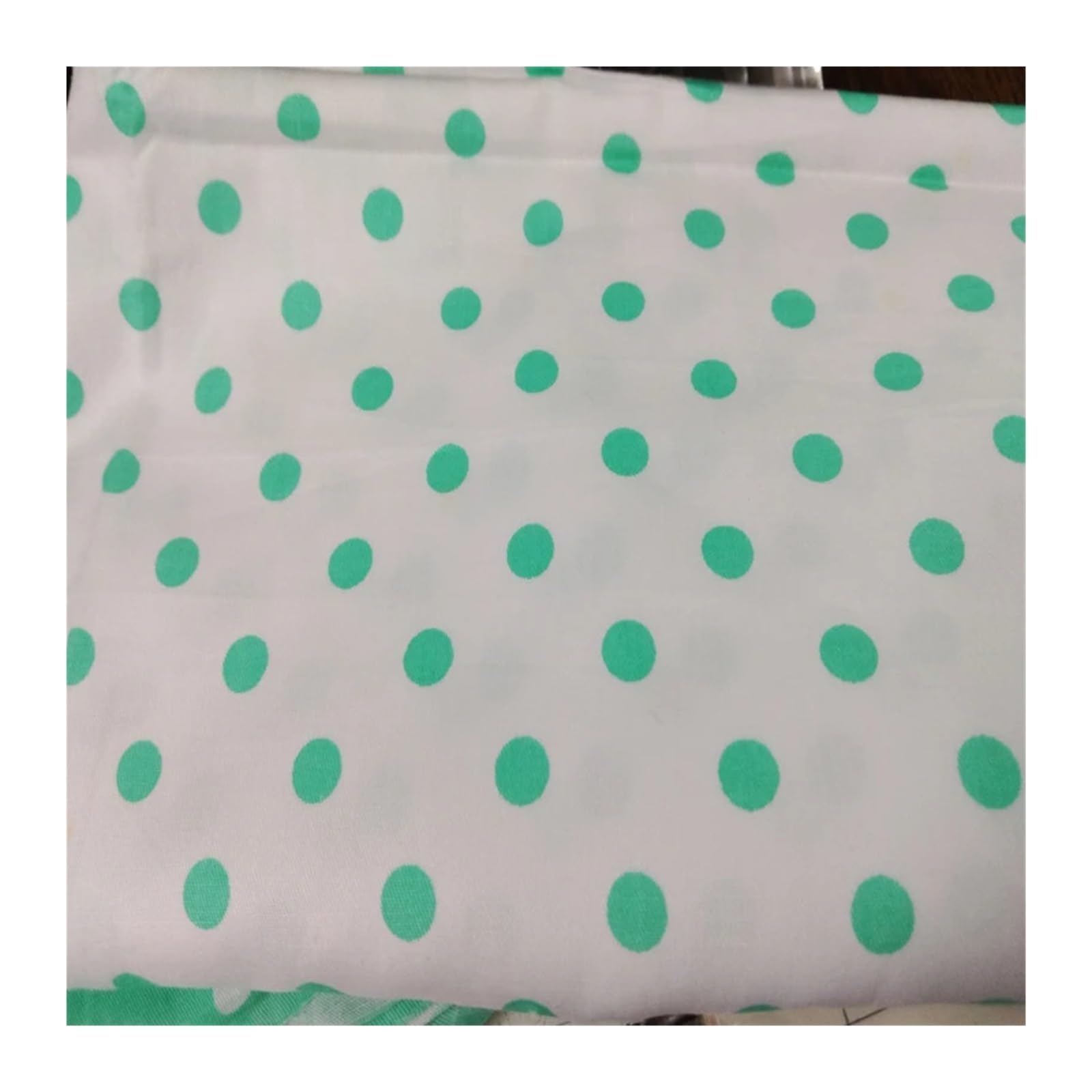 HKSDKABOP Cotton Polka Dot Fabric Dress Home Decor Multicolor 50cm(Color 24)