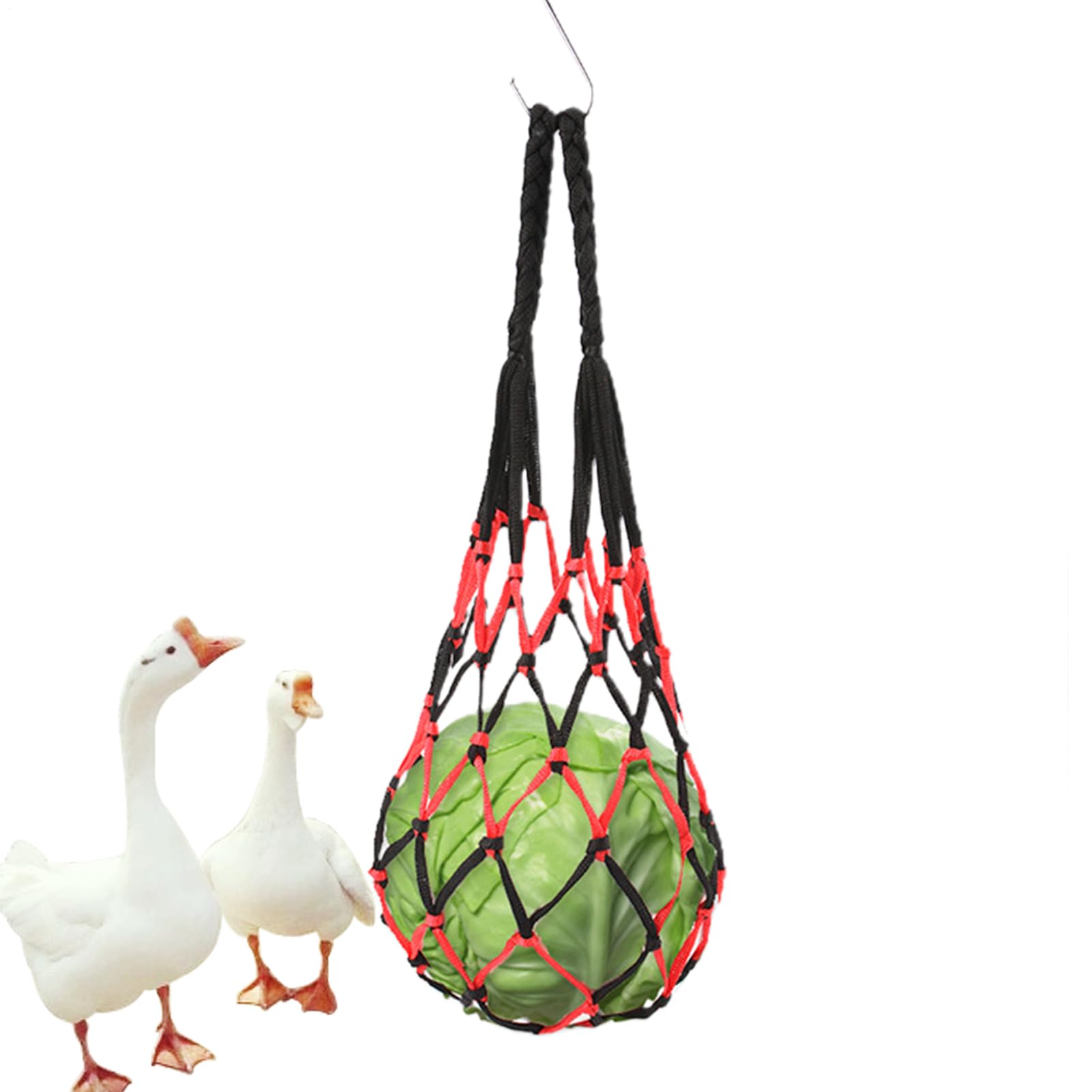 Chicken Fruit Feeder, Chicken Veggies Skewer Vegetable Hanging Feeder, Treat Feeding Tool, Interactive Chook Coop Toy, For Cabbage, Lettuce, Corn, Tomatoes