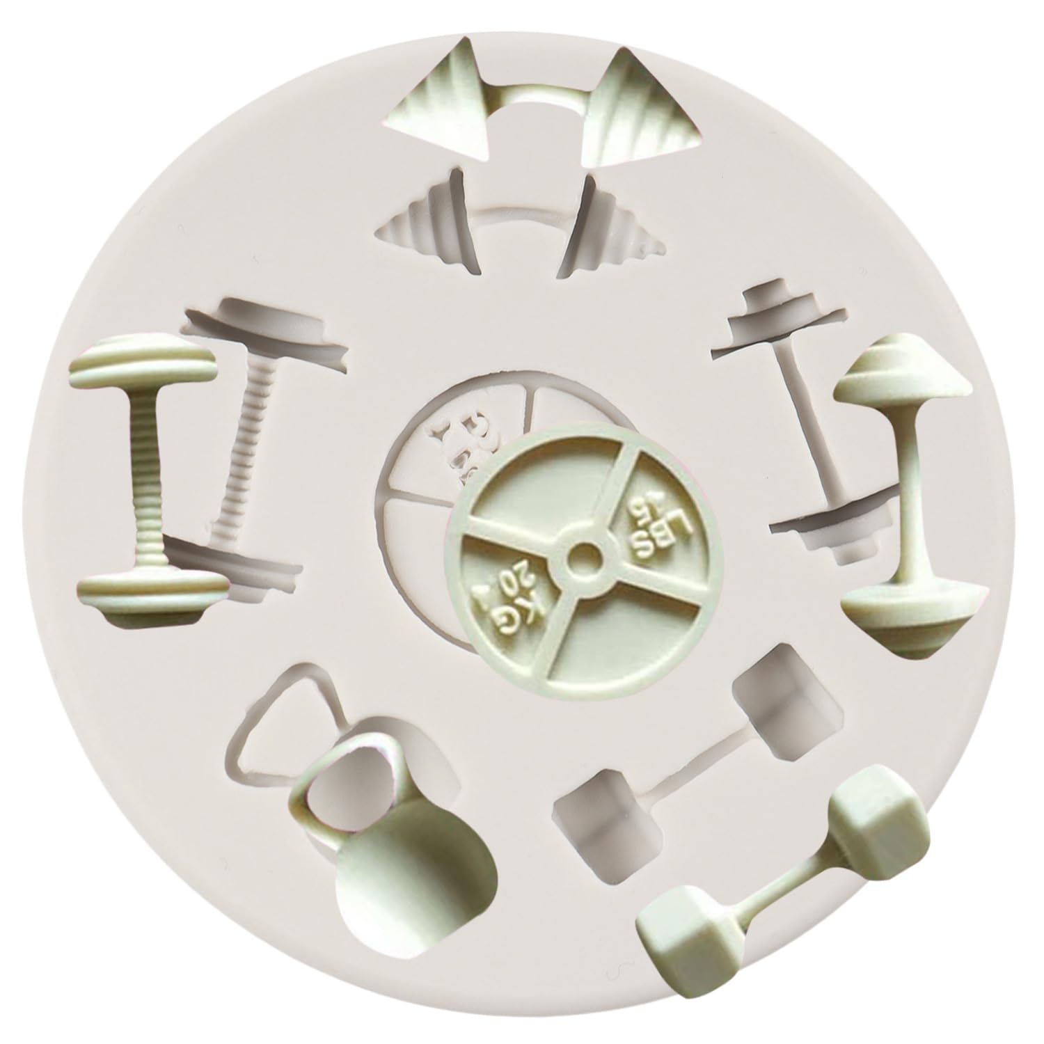XMOLDNMS Silikon-Fondant-Formen Für Zucker, Kuchen Produktbild-Vorschau 8