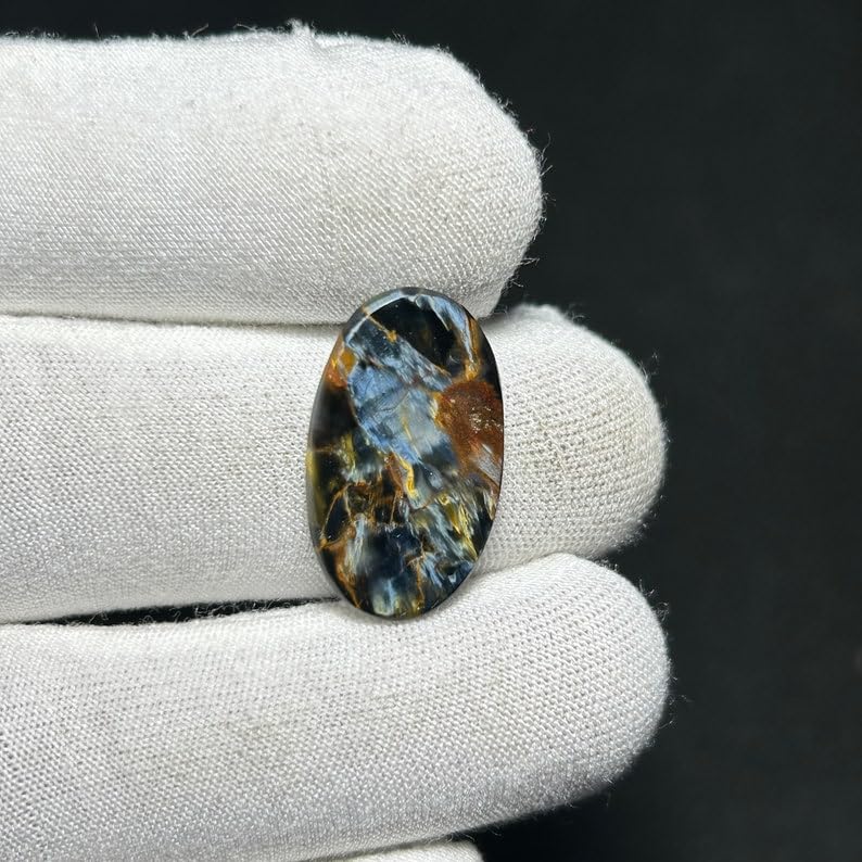 Gemme piétersite cabochon de qualité pour confectionner un pendentif d'exception