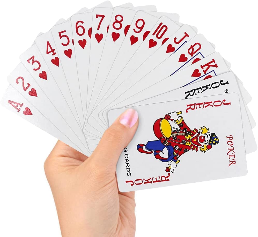 Carte Da Poker OneNine Professionali - 2 Mazzi Con Indice Jumbo, Formato Poker