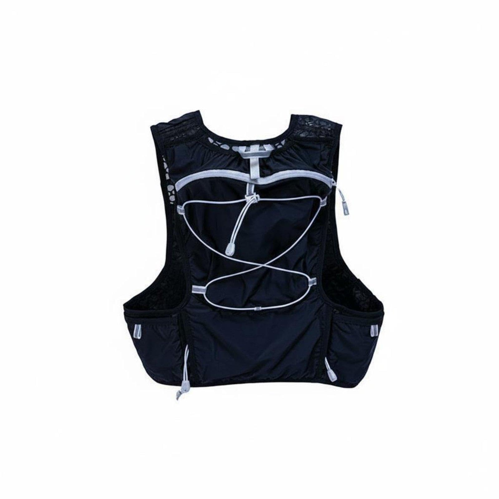CALANDIS Running Water-Carrying Vest Lightweight Water Bladder Vest Hands Water-Carrying Backpack for Runners, Cyclists, Endurance Event, Biking Black-picture-36