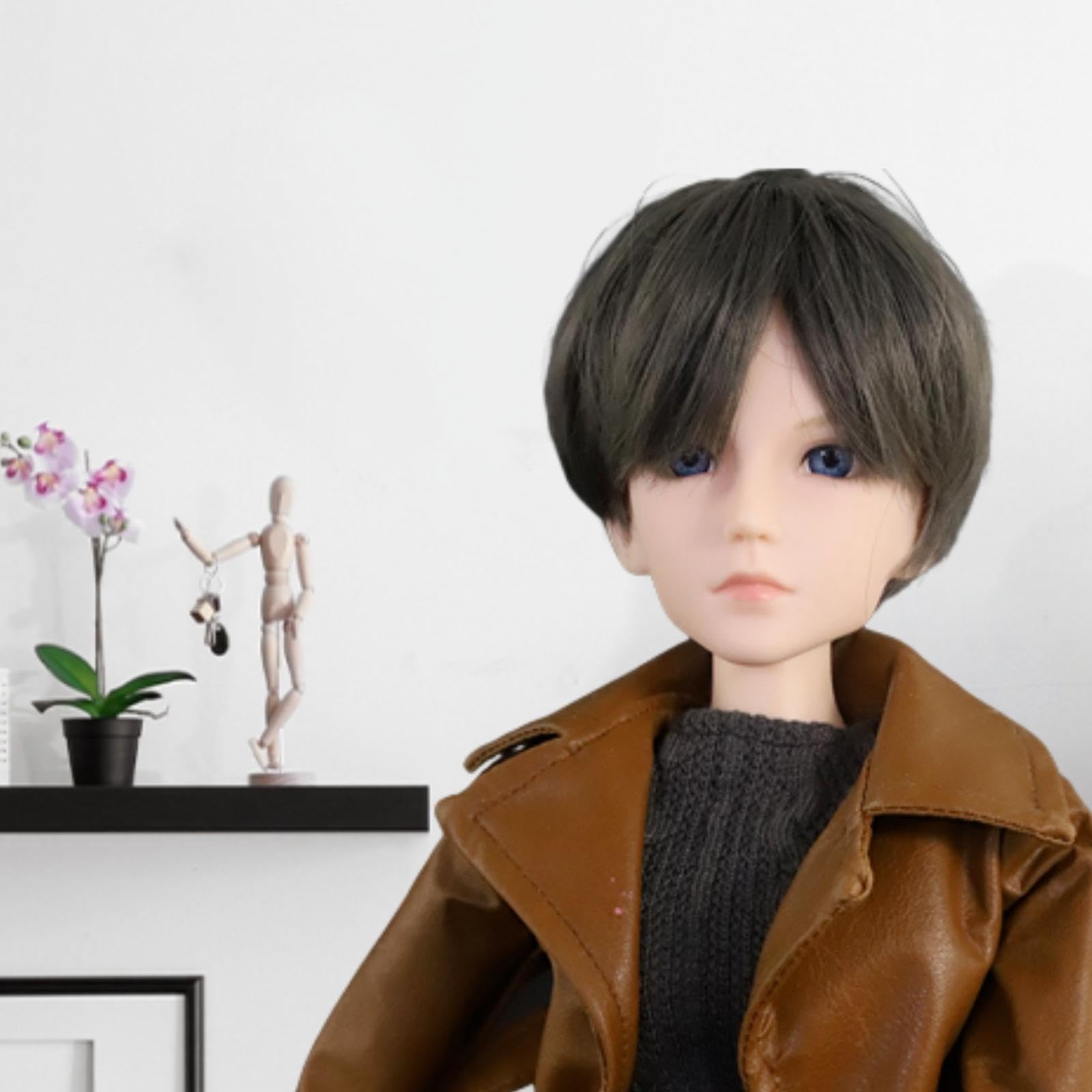 Amazon.co.jp: 1/3BJD男性人形ヘッド目なし球体関節人形人形製作用