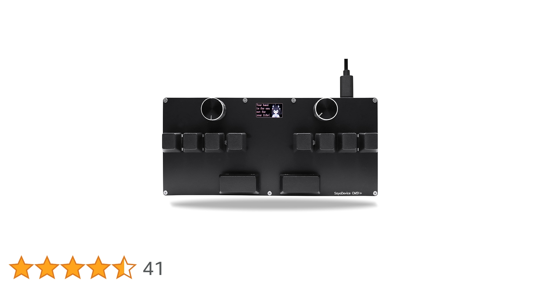 Amazon.co.jp: BTXETUEL SayoDevice CM51+ ラピッドトリガー