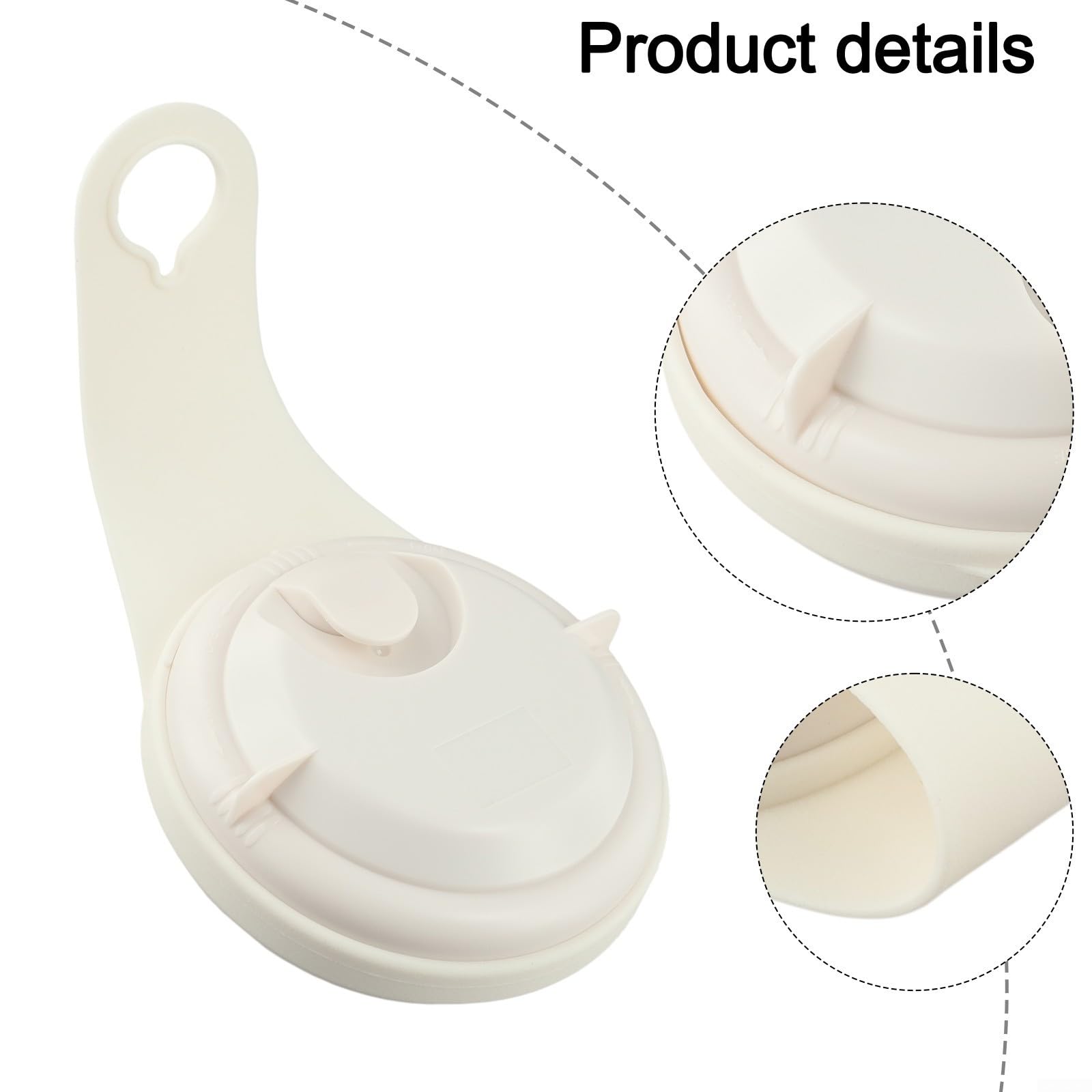 Reloj compacto impermeable para baños, fácil de leer, pantalla digital, funcionamiento silencioso para duchas (blanco)