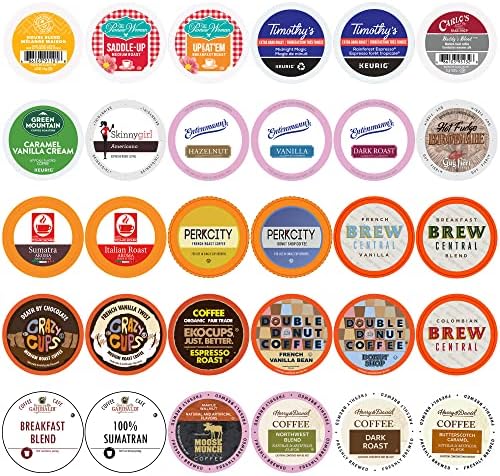 Coffee Variety Sampler Pack for Keurig K-Cup Brewers, 30 Count