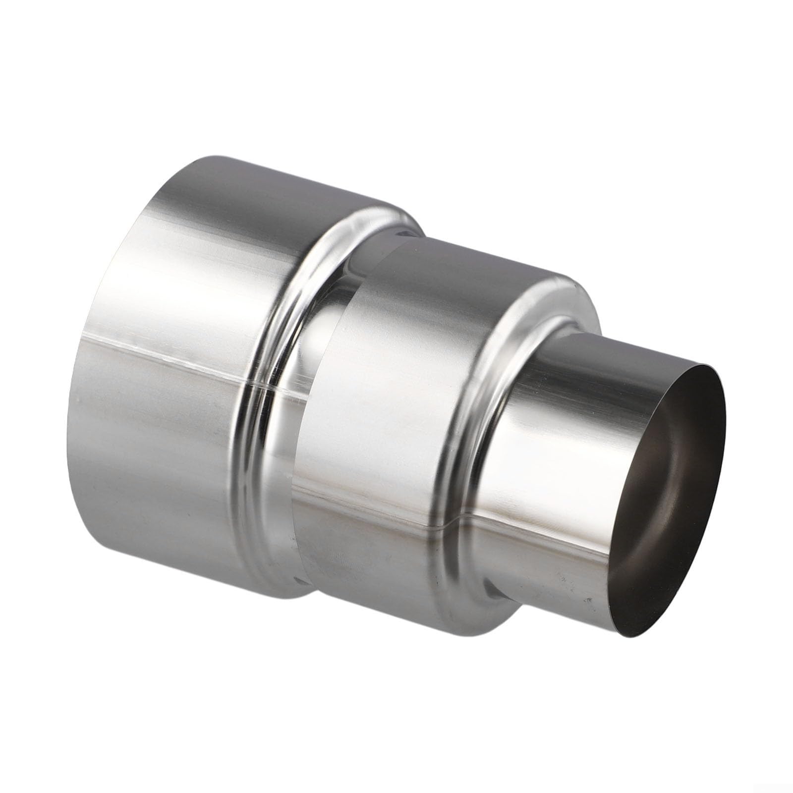 Réducteur de conduit acier inoxydable 80 mm à 70 mm, 60 mm à 80 mm, 100 mm à 90 mm pour raccords de cheminée poêle