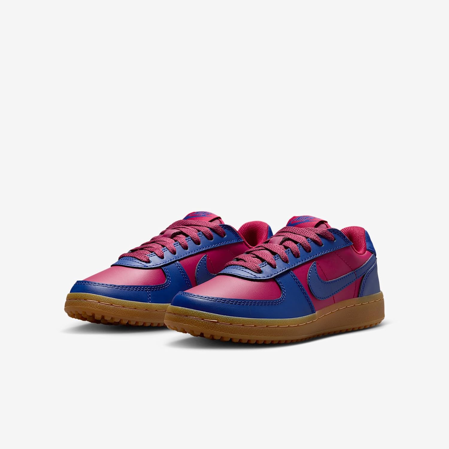 Nike Field General Big Kids' Shoes (Noble Red/Gum Light Brown/Deep Royal Blue)