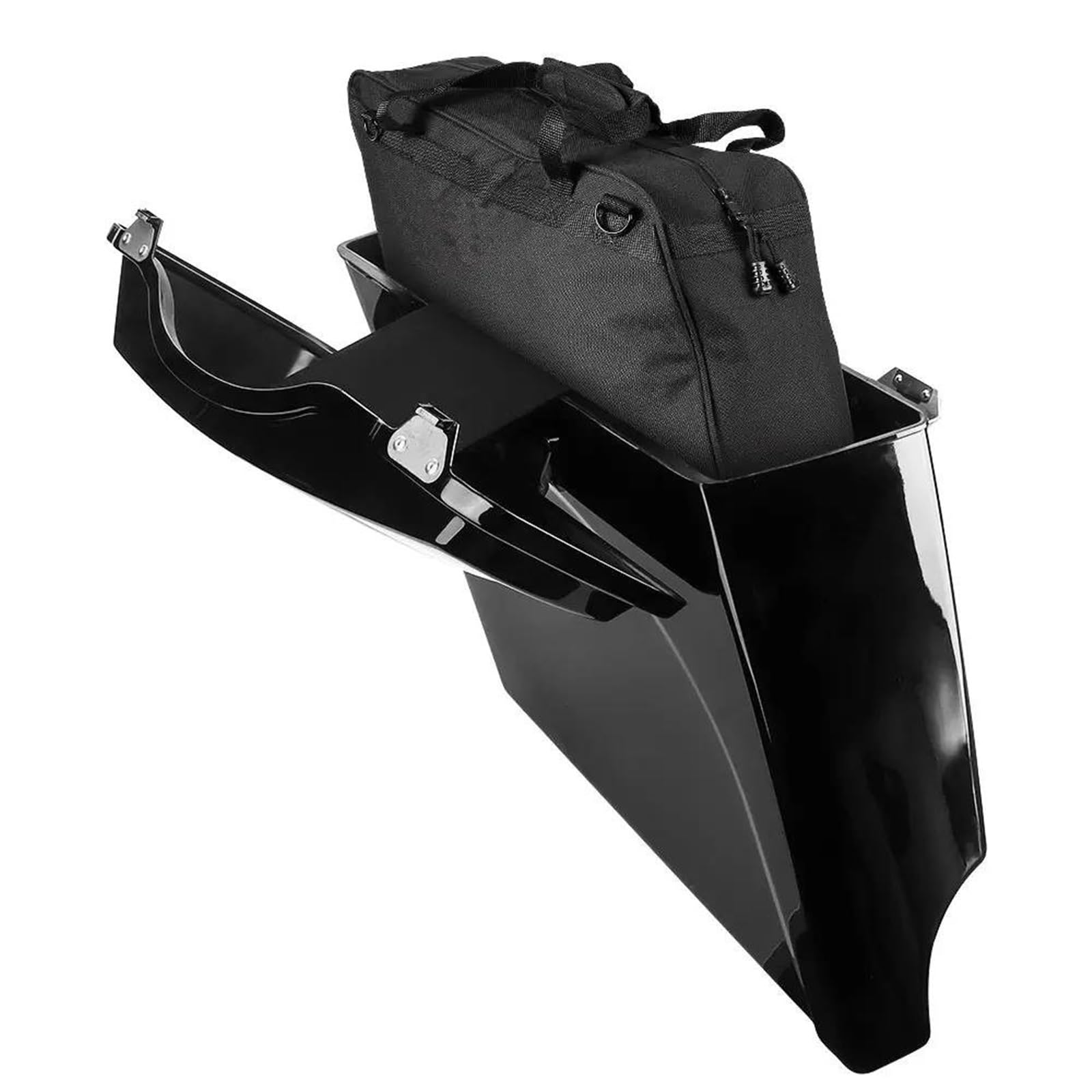 Bolsa De Cola Equipaje De Motocicleta Bolsas Sillín para Motocicletas Bolsas Laterales Insertos Rígidos para Bolsas Sillín para Touring para Electra para Glide para Road para King