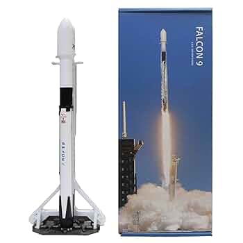 SpaceX Falcon 9 ロケットモデル SpaceX Falcon 9 Model Rocket - Scale Replica | Estes Rockets