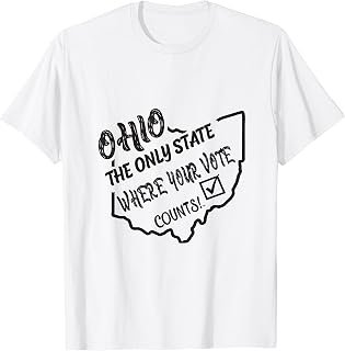 Ohio The Only State Where Your Vote Counts Black Type
