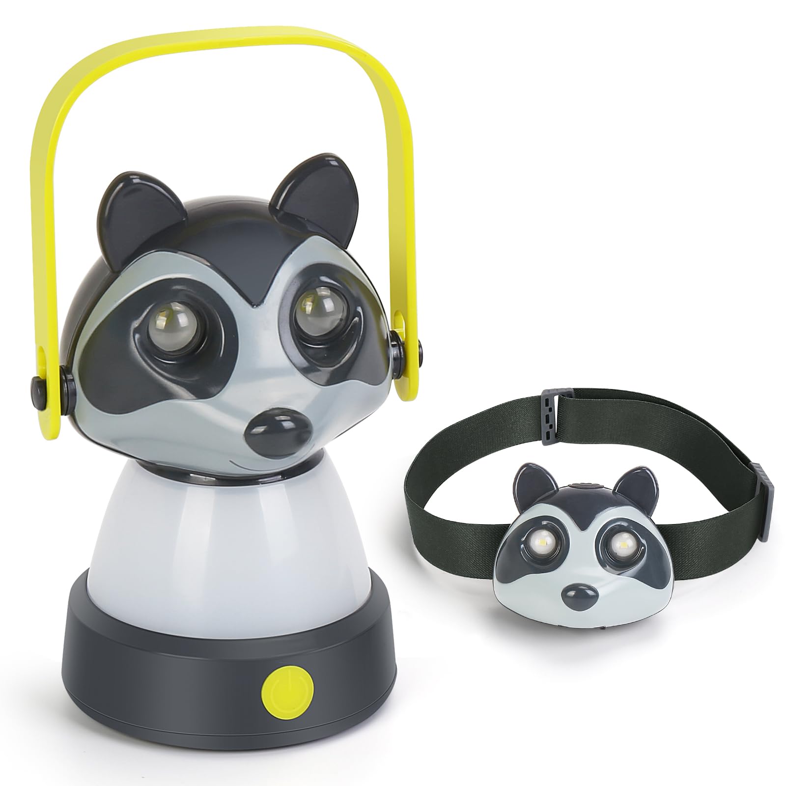 Kinder-Stirnlampe & Camping-Lichter, Kinder-Camping-Essentials, 2-in-1-Laterne und Stirnlampen-Set, wiederaufladbare Laterne, Kleinkind-Taschenlampe, Zelt, tragbares Nachtlicht für