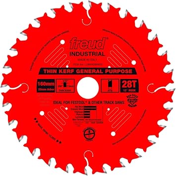 Freud LU86R006M20 160mm Thin Kerf General Purpose Blade