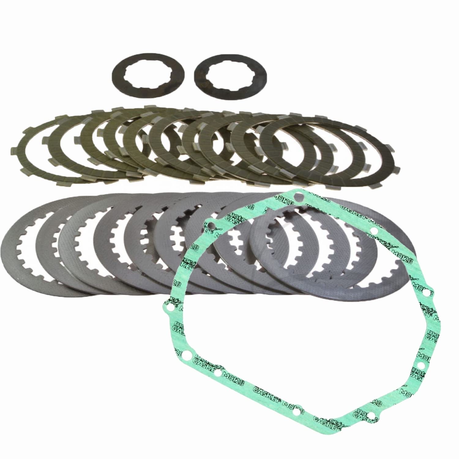 UK-Motors Kupplung für Suzuki Bandit GSF 1200 S SA SZ A 1996-06 EBC SRK040 Reparatursatz verstärkt + Dichtung