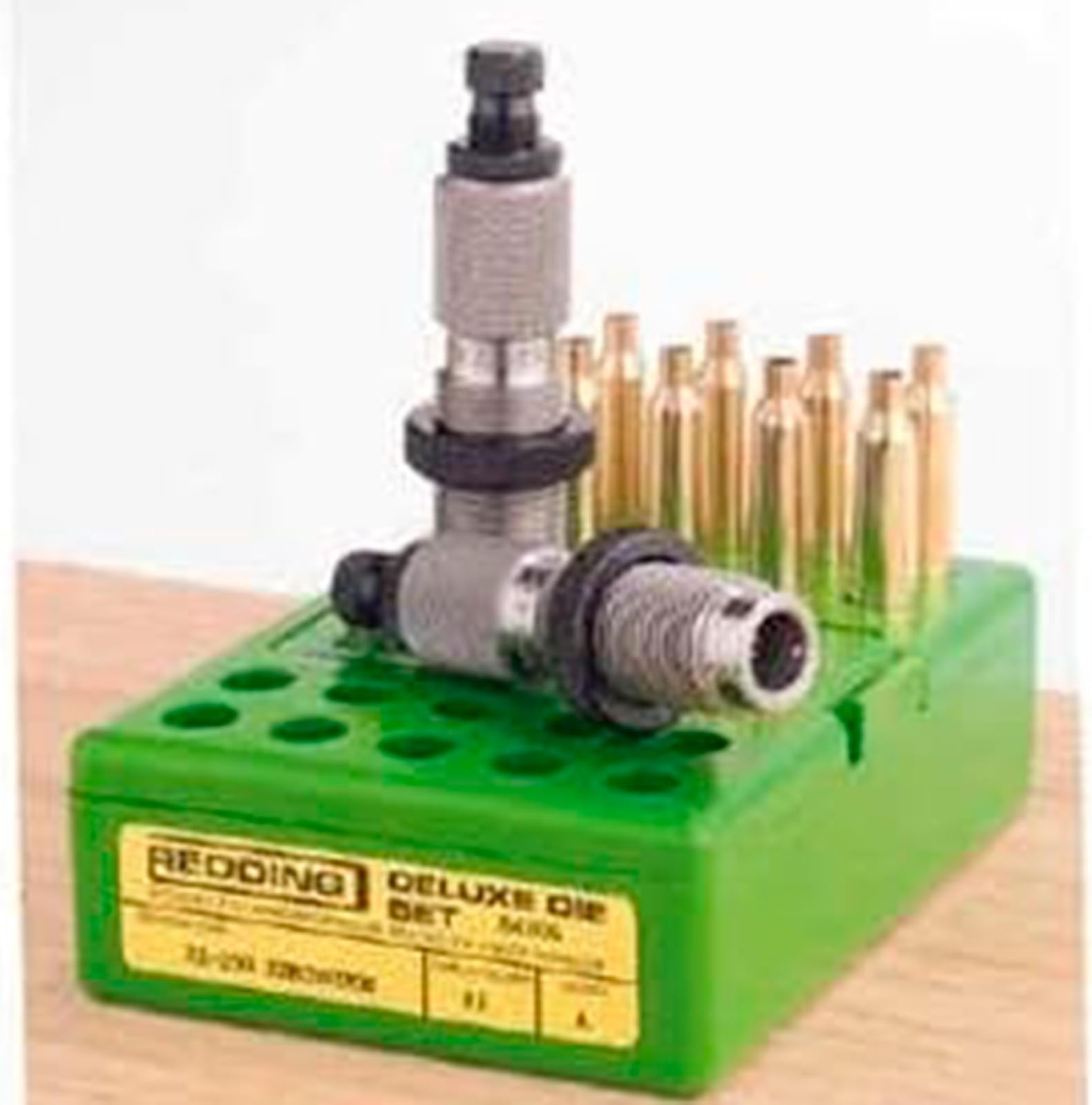 Redding Reloading Full Length Die Set | Durable Steel Smooth Rifle Die Set for Bottleneck Cases | Bullet Guide, Built-in Crimp Ring & Proper Seating Plug Included