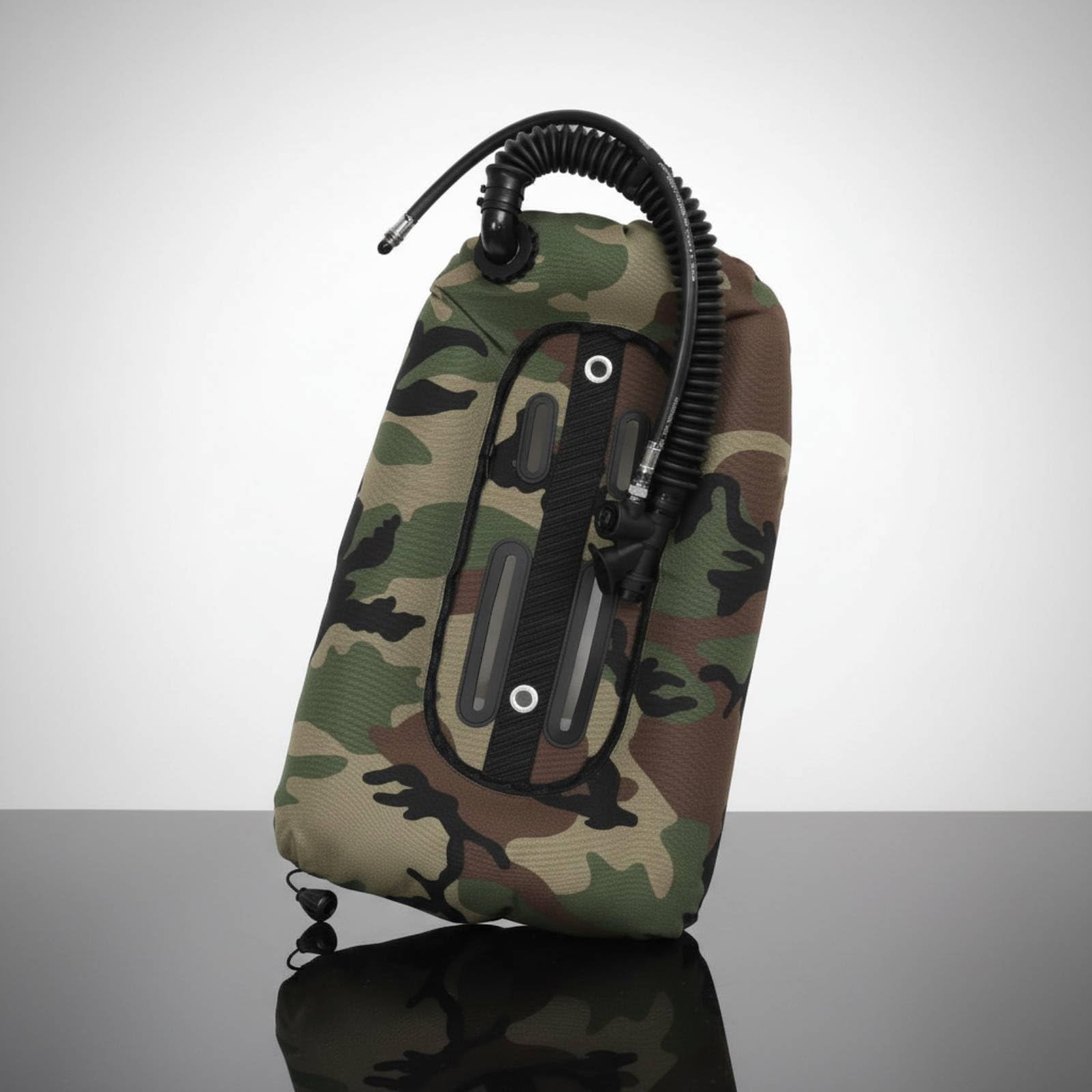 Baoblaze Gilet di Galleggiamento per Immersioni Donut Compensatore di Spinta Giubbotto Subacqueo Zaino Posteriore Nylon Durevole Vescica Tpu Sigillata di