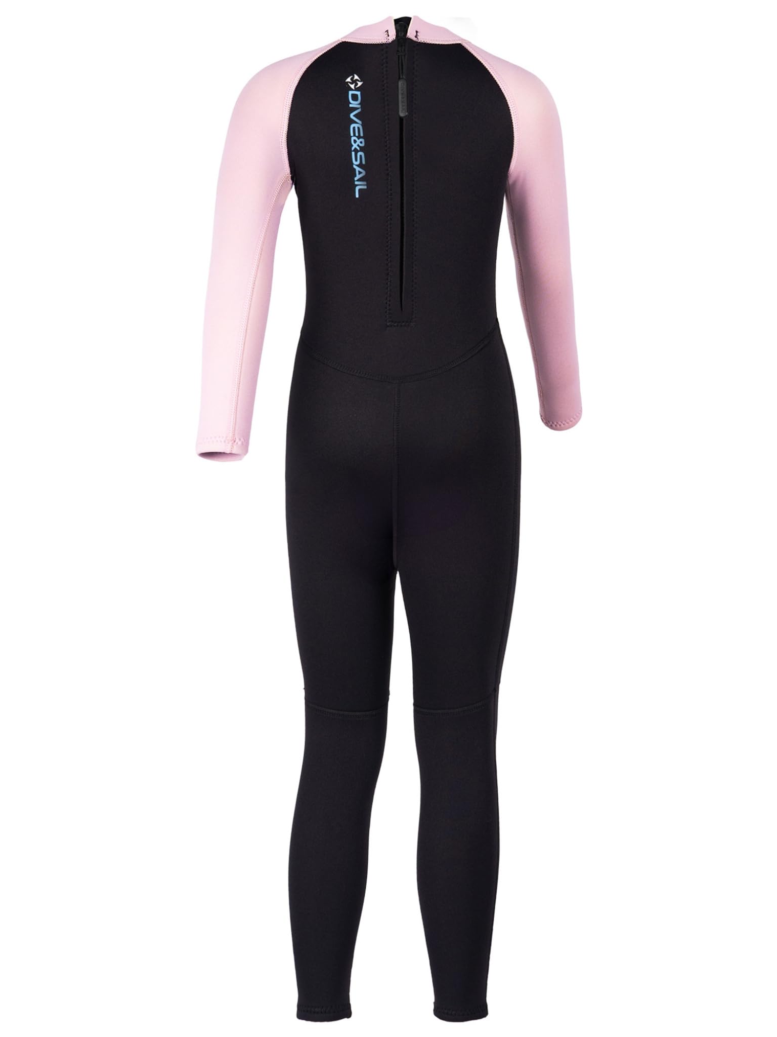 Traje de buceo Runhomal para niños 2,5 mm estampado letras cremallera colorido