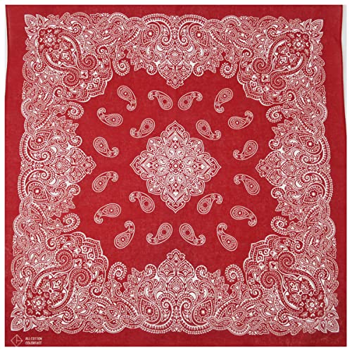 o_i BANDANA yCY[ Rbg 100% COTTON BANDANNA }XN Y fB[X  nJ` Xq LbY ^[o Mtg v[g 61F (B-6)