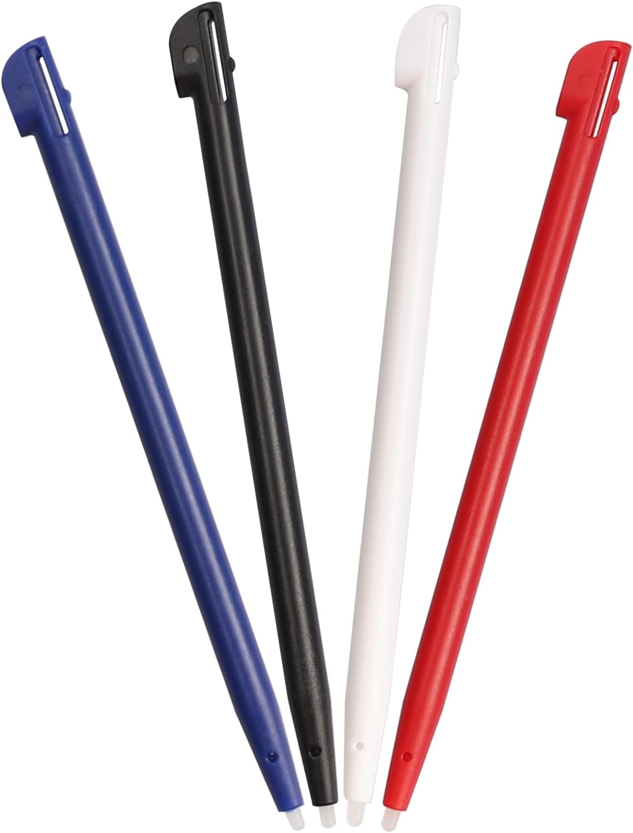 2DS Stylus Pen, Xahpower Replacement Stylus Compatible with Nintendo 2DS, 4 in 1 Combo Touch Styli Pen Set Multi Color for 2DS