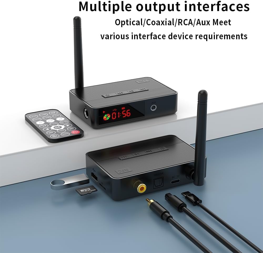 MICROWARE Bluetooth 5.3 Receiver...