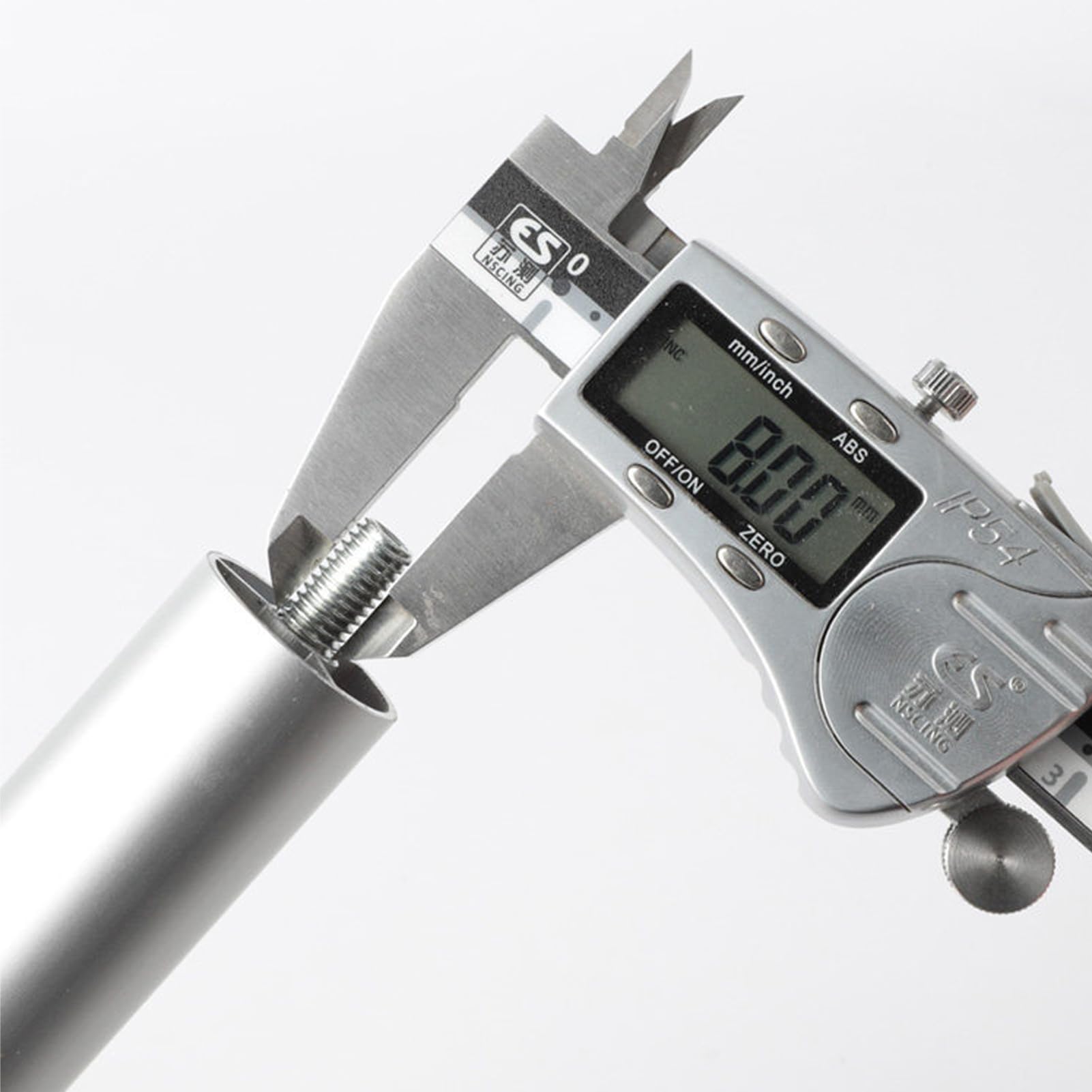 Möbelfüße Metall 30 cm, 4 Stück Silber Möbelbeine Verstellbar Stützbeine Aluminiumlegierung | Eloxierte Oberfläche Schrankfüße Höhe: 6-30cm Für Tischfüße Bett Füße Sofa M8 Gewinde 30cm/11.8"