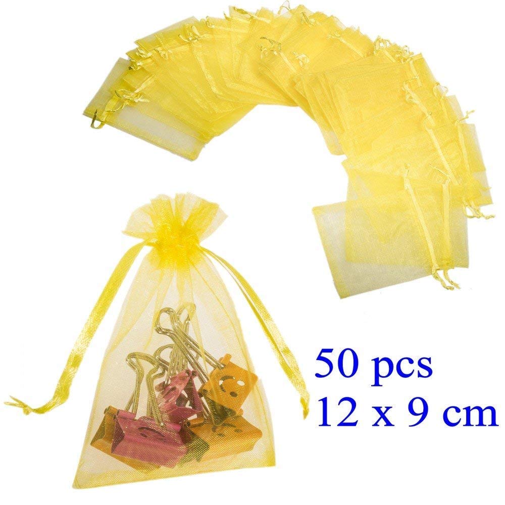 Sacchetti Organza 7x9 Cm - 50 Pezzi Per Confetti, Matrimoni E Regali - Foto 7