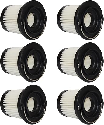 PUREBURG 6-Pack Replacement Filter Compatible With Autobot VX, Vmini V automotive Vacuum Cleaner,Dust Hair large particles dander