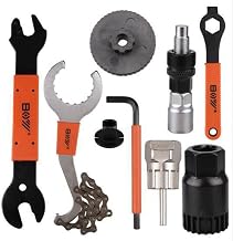 Bike Repair Tool Kit, Bike Bottom Bracket Remover, Tool for Removing Bike Cassette, Disassembly of the Bottom Bracket for Bike Assembly and Repair Work