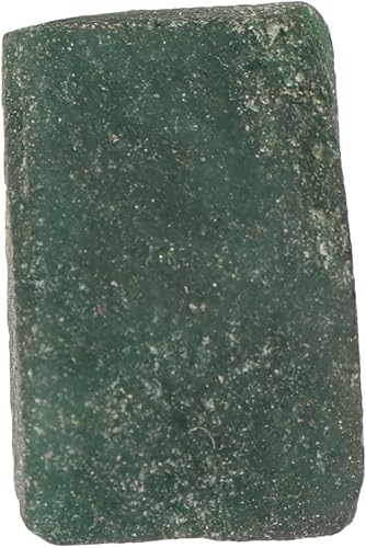 GEMHUB Piedra curativa de jade verde natural birmano para volar, piedra curativa 36.45 ct, Gema, Jade verde birmano