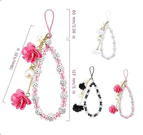 Miniatura 6 de Funda de piel con diseño de cartera para teléfono, diseño 3D hecho a mano con diamantes de imitación de cristal de animales, con protector de