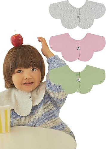 Miniatura 13 de Konny Baby Bib 3/5/7-Pack Set, 360 ° Rotate, Soft and Absorbent Drooling for Toddler Boys Girls Baby Essentials