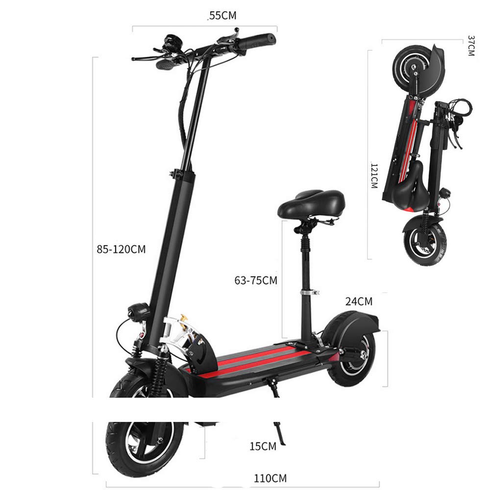 Buy QSBY Fixed speed cruise electric scooter 48V500W power 15AH battery capacity 100120KM Max