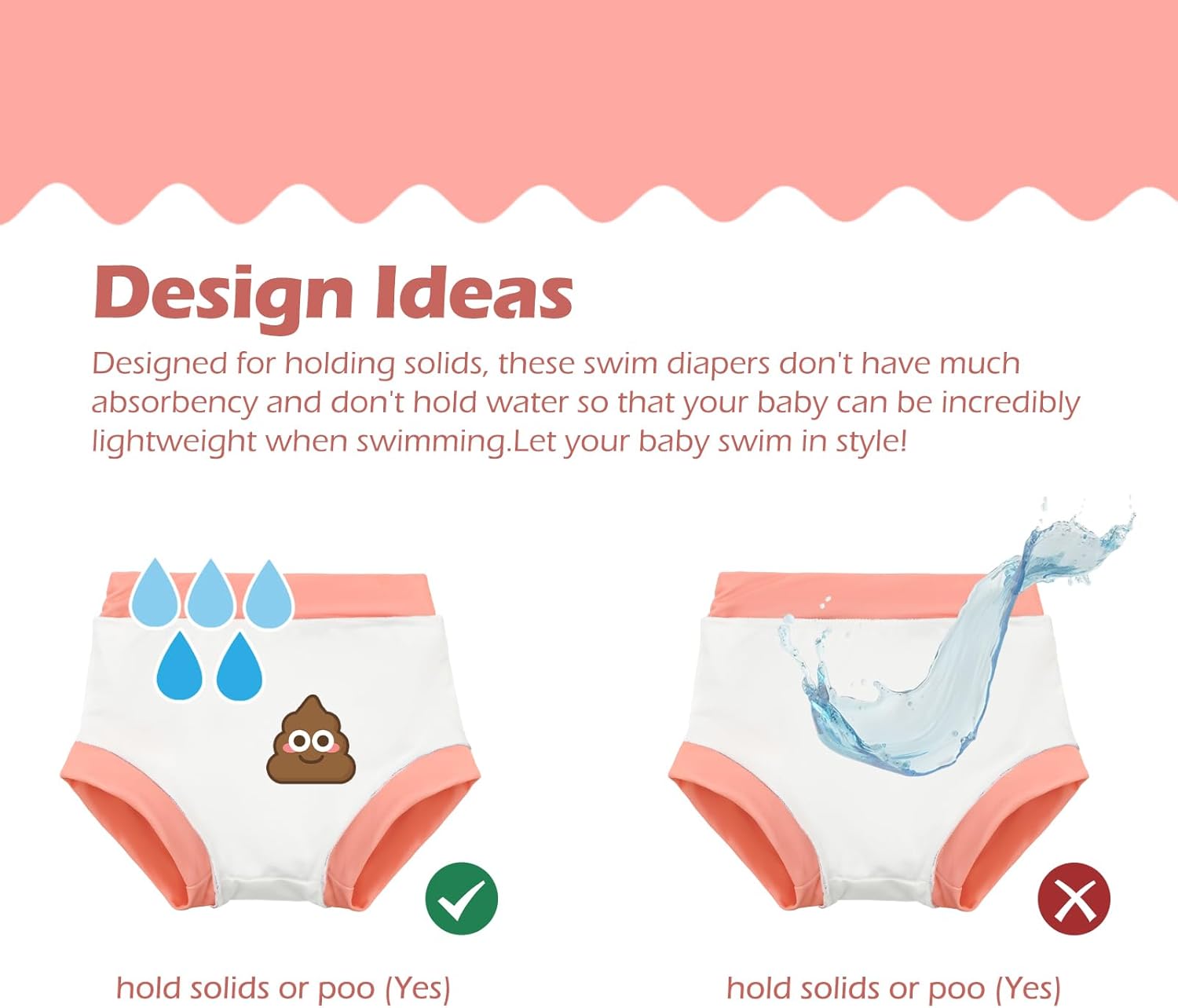 ALVABABY Swim Diapers 3pcs Baby & Toddler Reusable Waterproof Swimming Diaper for Boy's and Girl's for Swim Classes 3XBS01-2-3T - Image 5