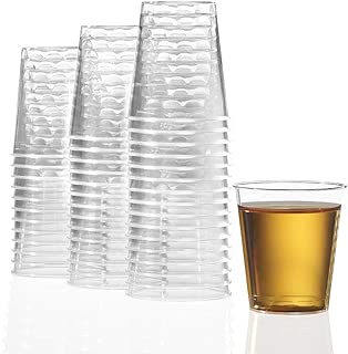 1000 Plastic Shot Glasses - 1.5 Oz Disposable Cups - 1.5 Ounce Shot Glasses - Ideal for Whiskey, Wine Tasting, Food Sampling and Sauce Dipping at Catered Events, Parties and Weddings (Clear) - coolthings.us