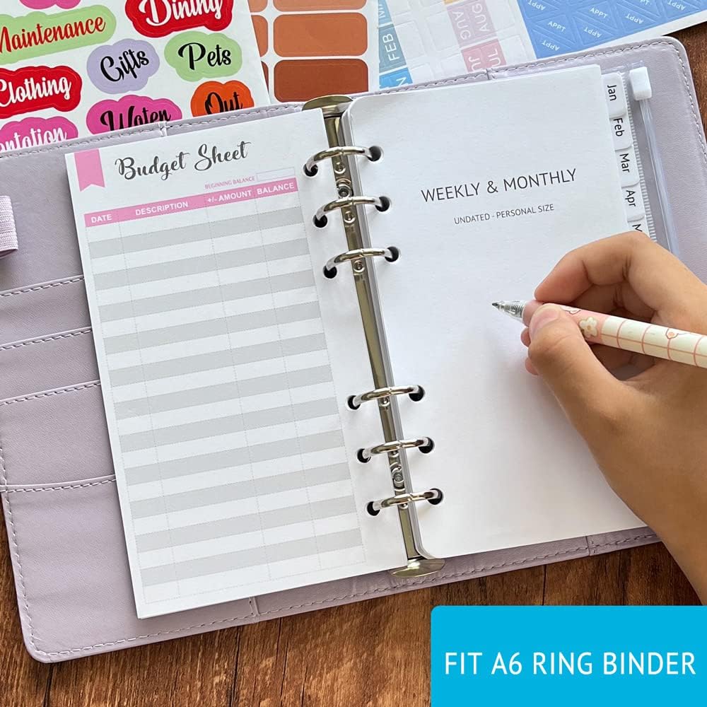 Maximize Your Savings: Review of the 180-Sheet A6 Expense Tracker