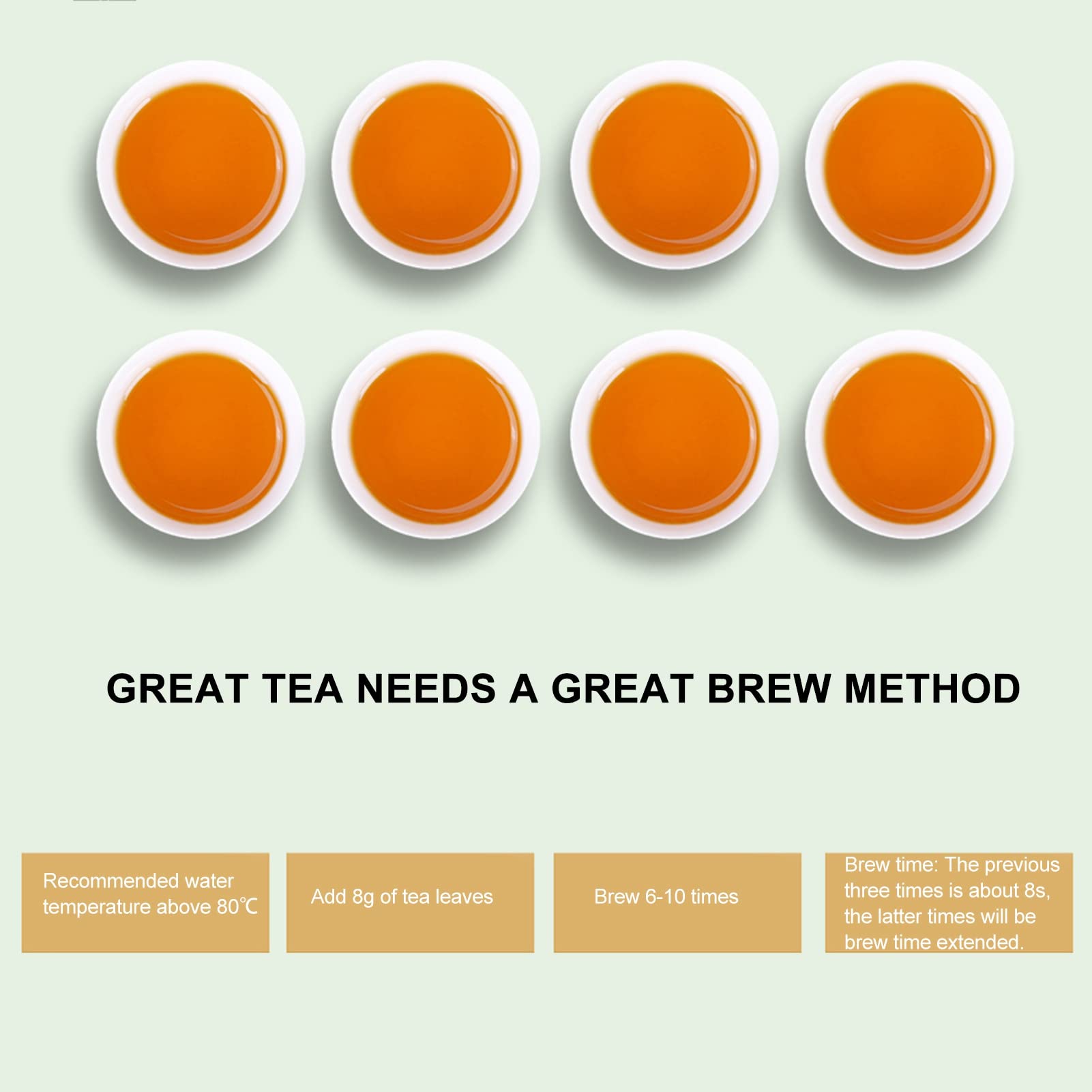 Té Da Hong Pao Rock, Plantación, Fragante, Refrescante, Dorado, Claro, Suave, Dulce, té Oolong, 150g