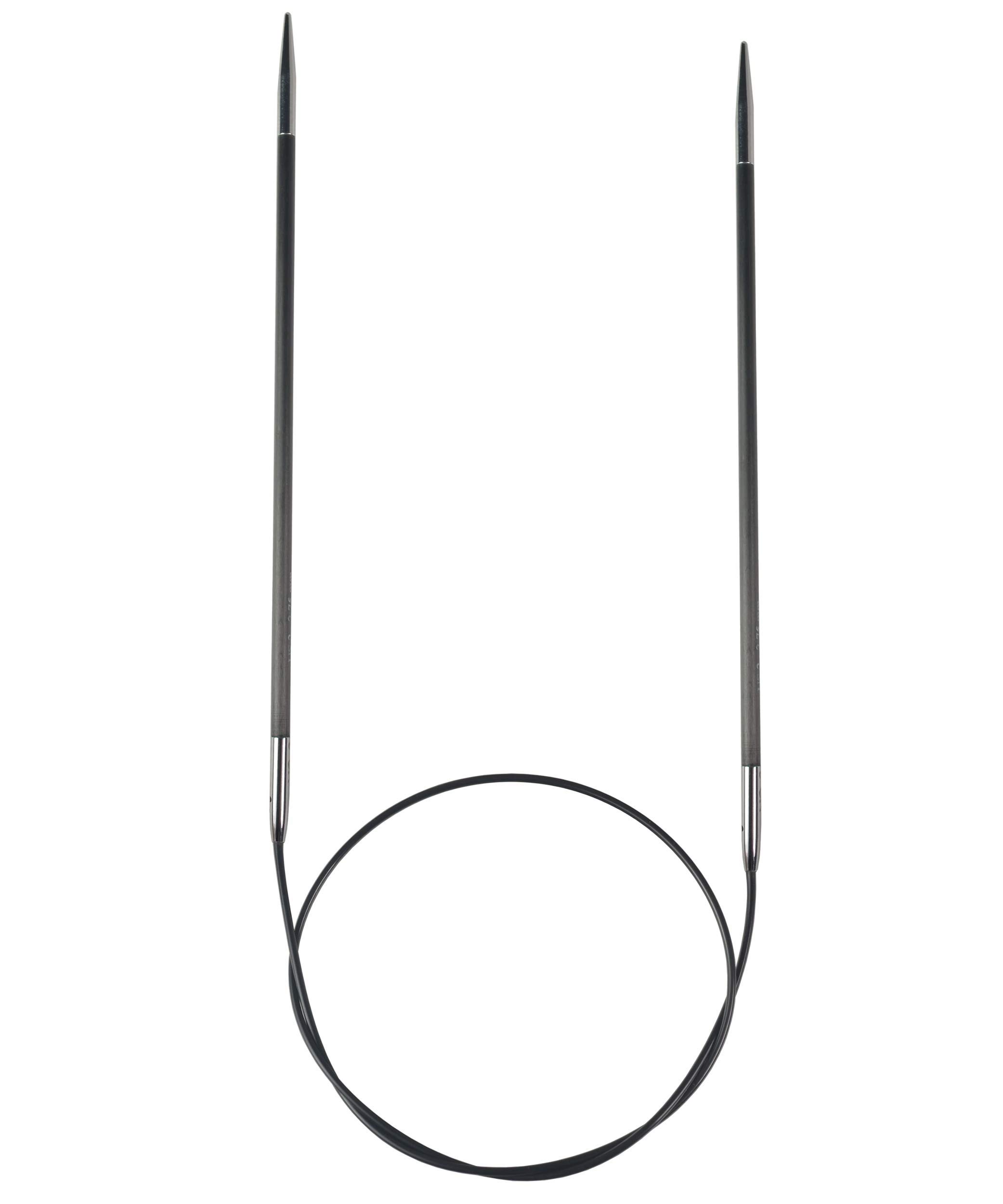 24 "Agujas circulares Karbonz