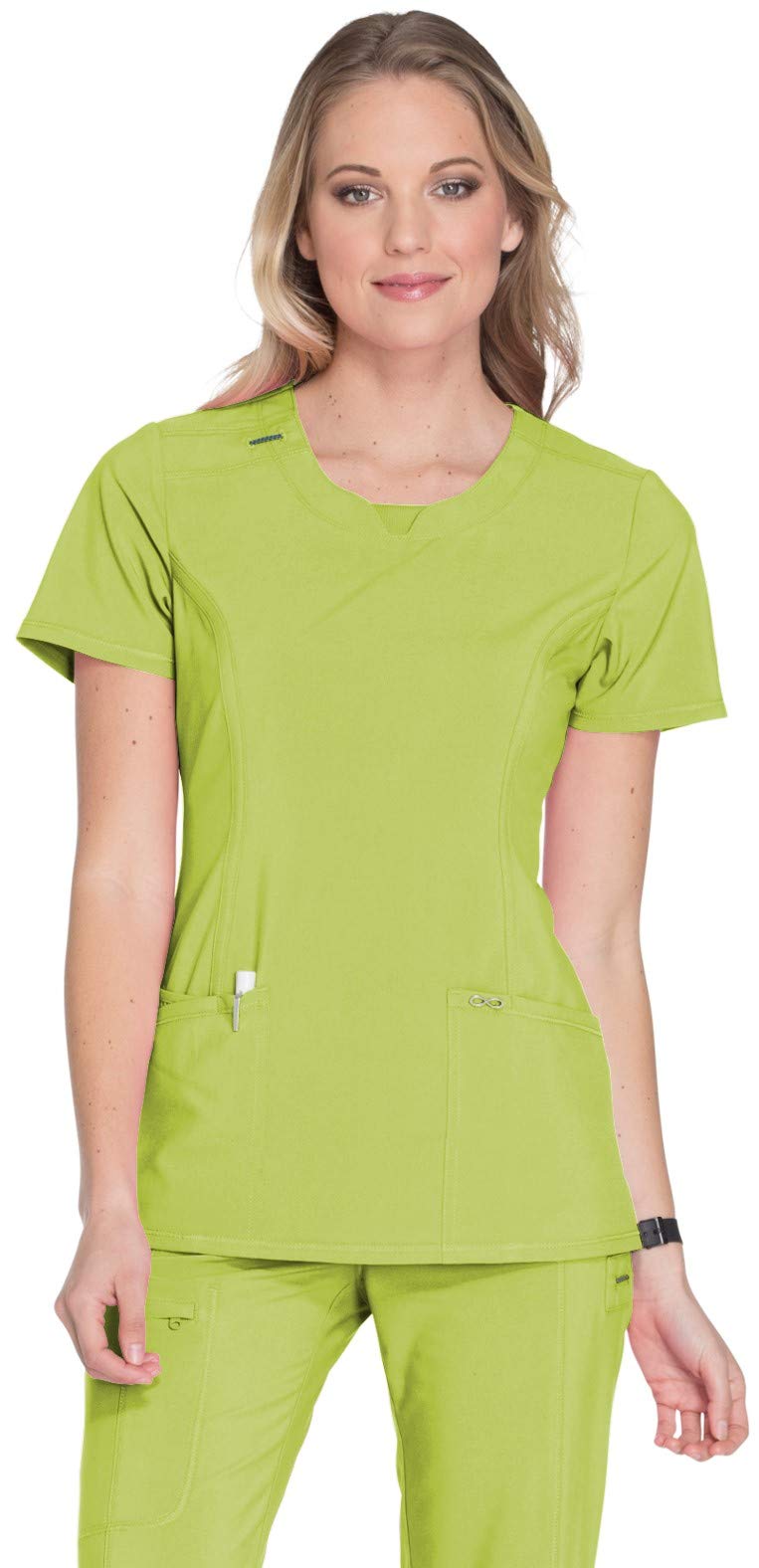 Women's Infinity Crew Neck Scrubs Shirt