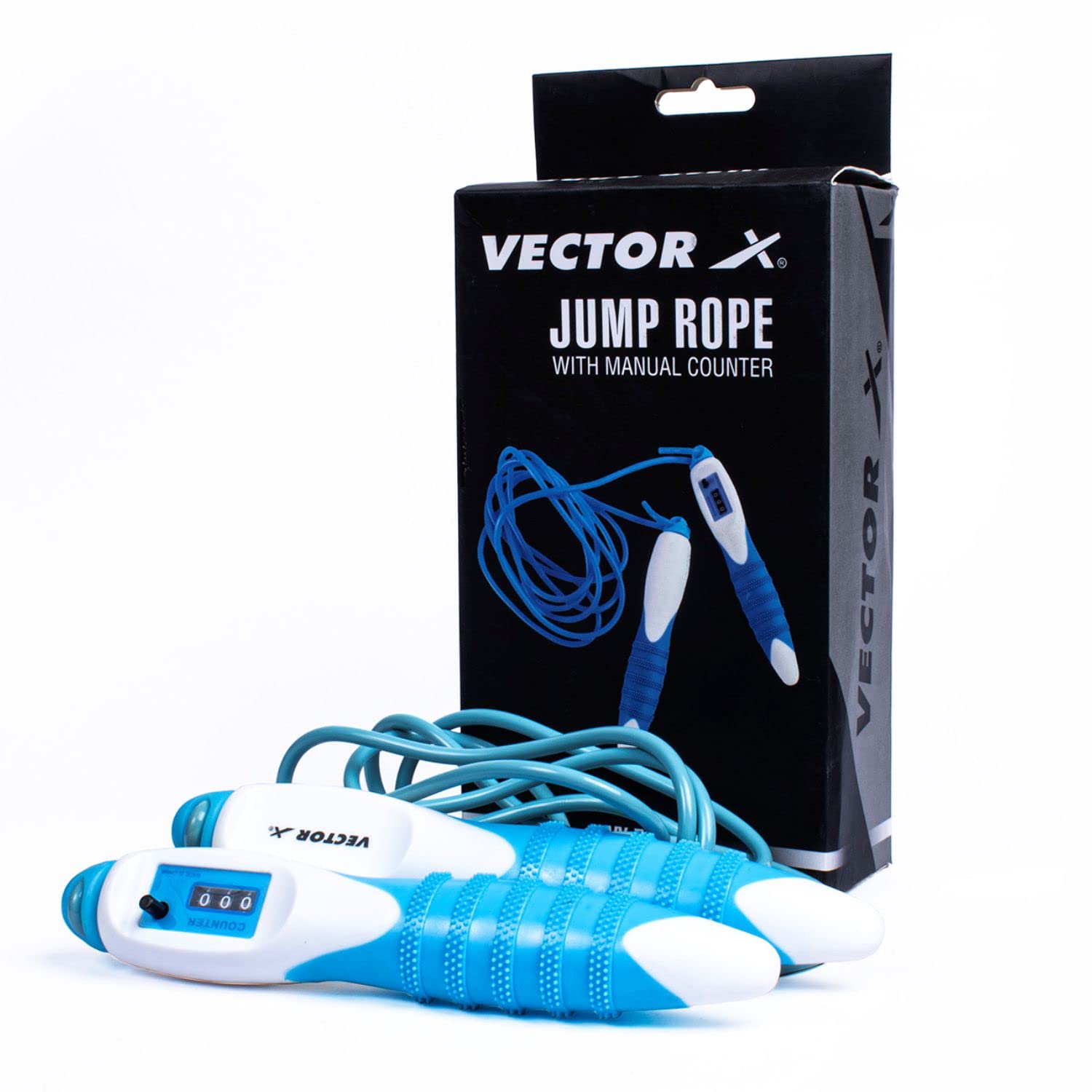 See full amazon price history chart for Vector X VX-720 Counter Skipping Rope (White-Blue) Vector X VX-720 Counter Skipping Rope (White-Blue) (B082V3FSX4) Amazon Price History, Amazon Price Tracker