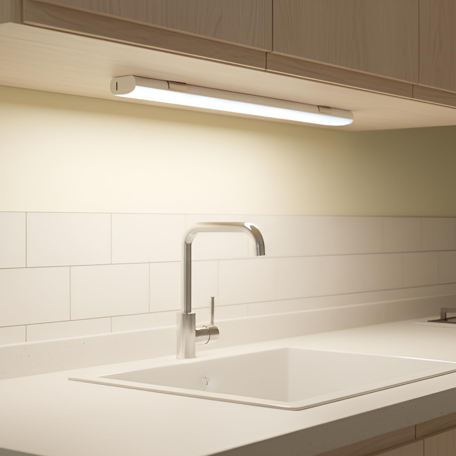 LED ATOMANT 4x Luz LED Magnetica Armarios 200LM Regulable y Recargable USB