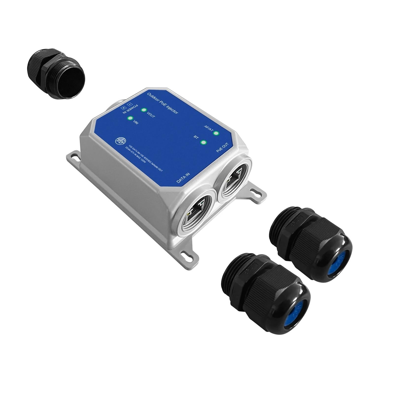 OSHZIKJII 2.5G/10G 90W P-O//E,48-57Vdc or 12-57Vdc max 130W in,max active P-O//E 90W out(10G 12-57Vdc in)