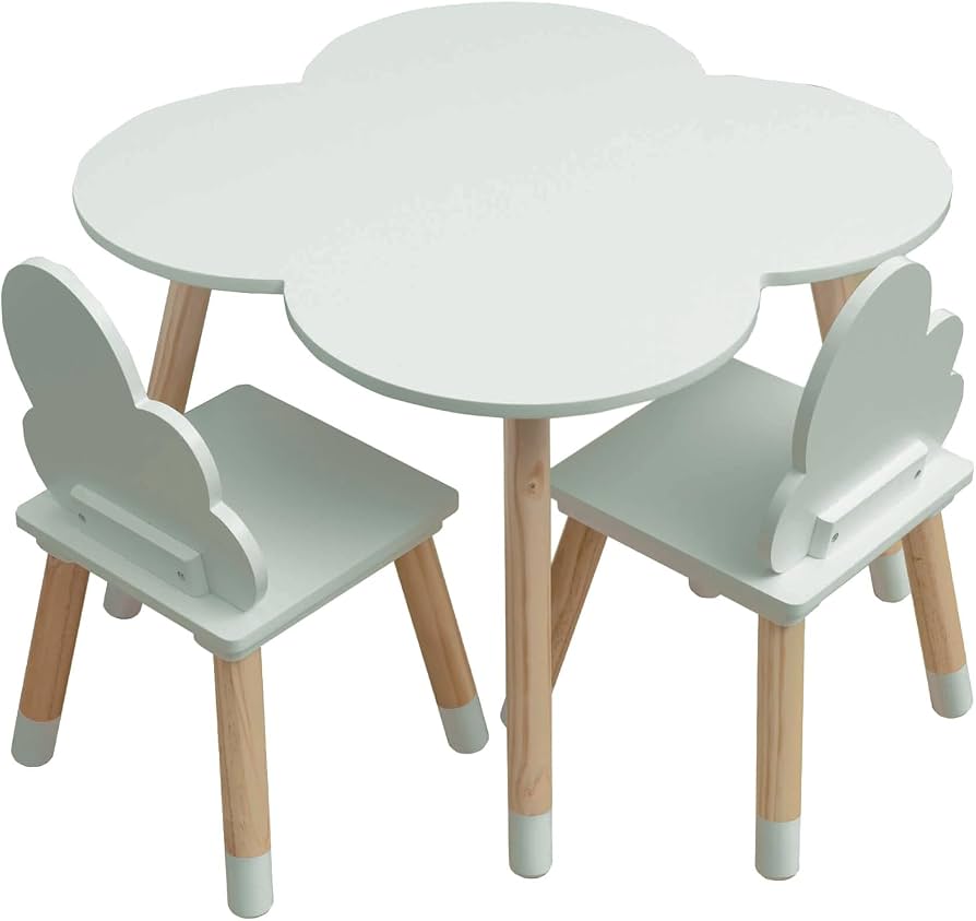 Tafel en 4 stoelen voor kinderen | 100 x 52 x 48 cm | Bekius Tafel en 4 stoelen voor kinderen | 100 x 52 x 48 cm | Bekius