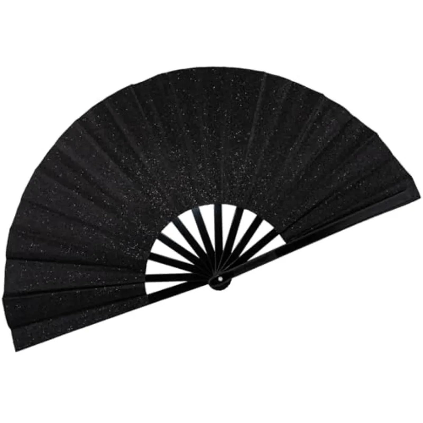 WLIHDB 3Pcs Glitter Large Rave Fans Clap for Line Dancing Folding Clack Handheld Foldable Decorative for Summer(Color9)