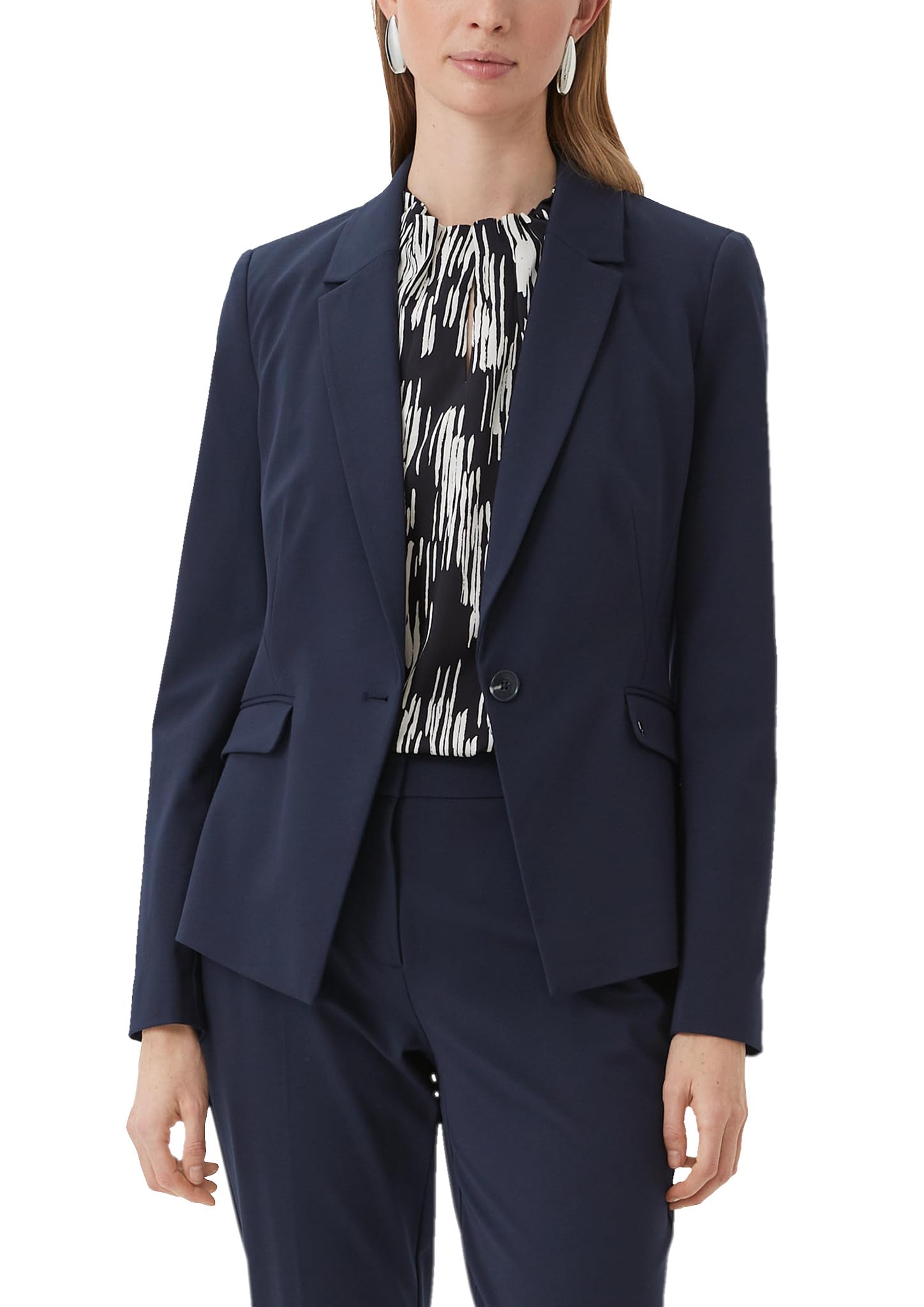 comma Women's 2134842 Business Suit Jacket, 5976, 16
