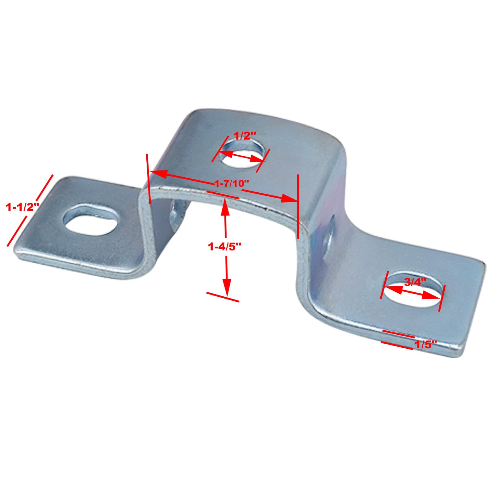 Soporte de conector de puntal en forma de U de 5 agujeros